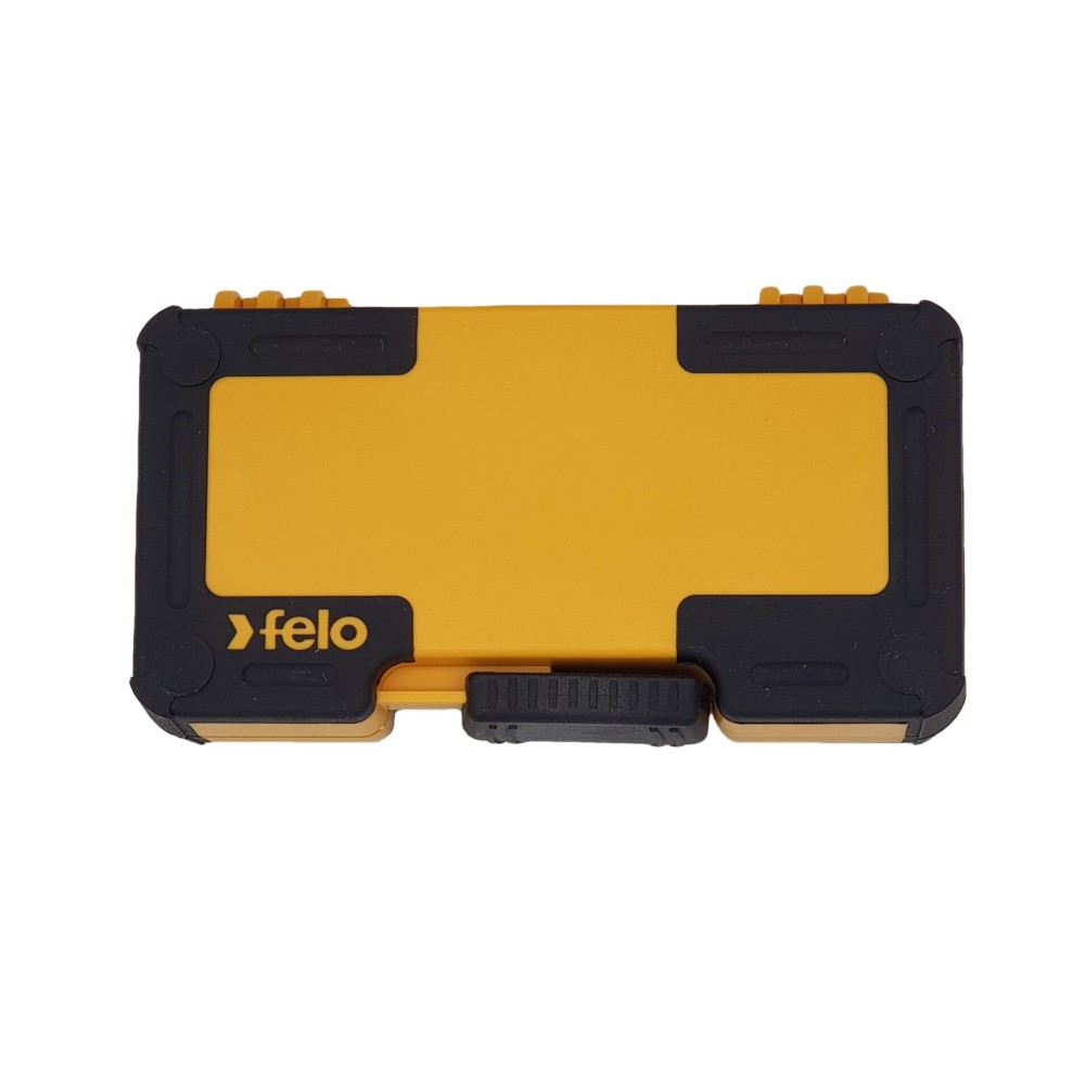 Felo Набор бит SL/PZ/PH/HEX/Tx/SQ и битодержателем STAR в кейсе, 38 шт 02073806