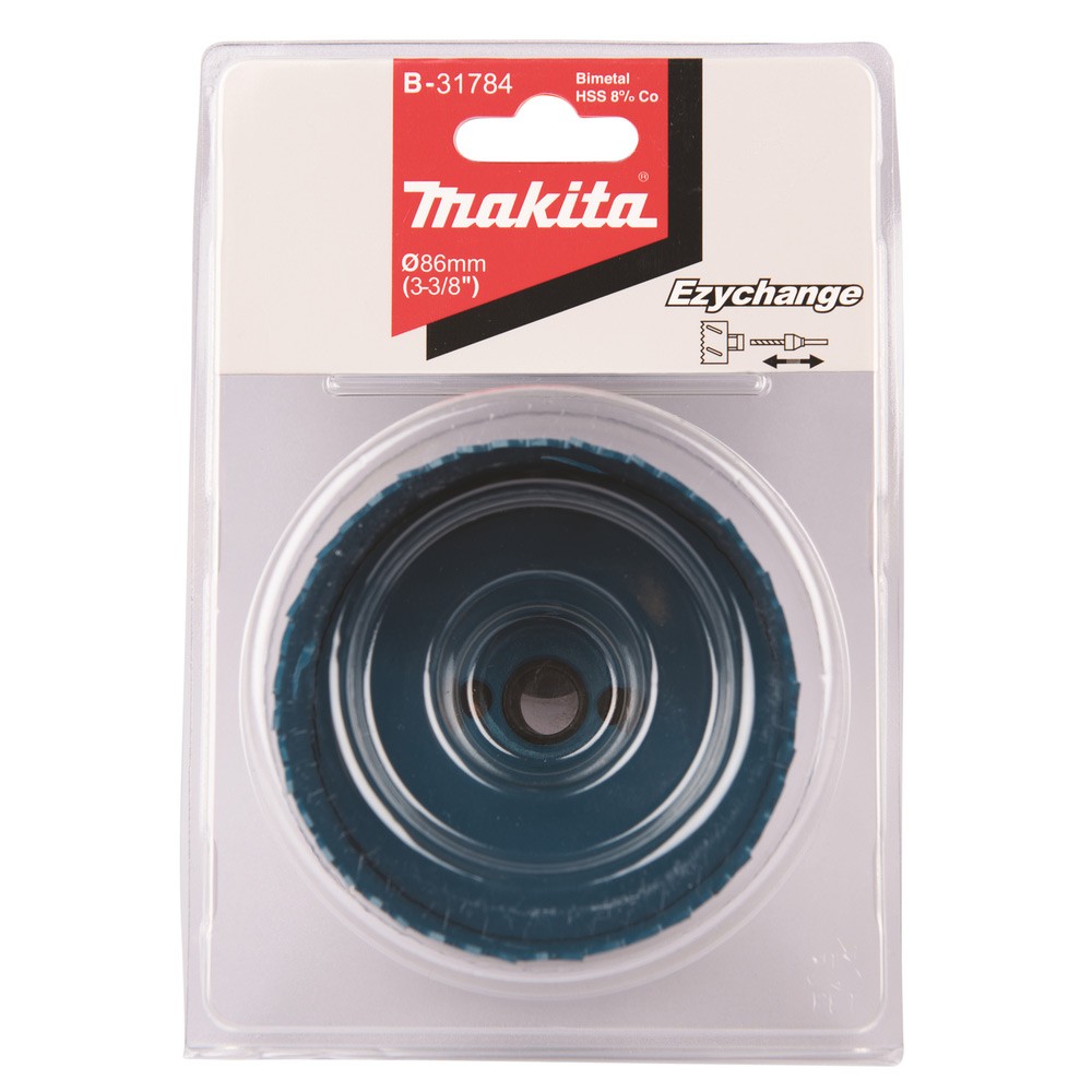 Коронка Makita Ezychange 86мм биметаллическая (B-31784)