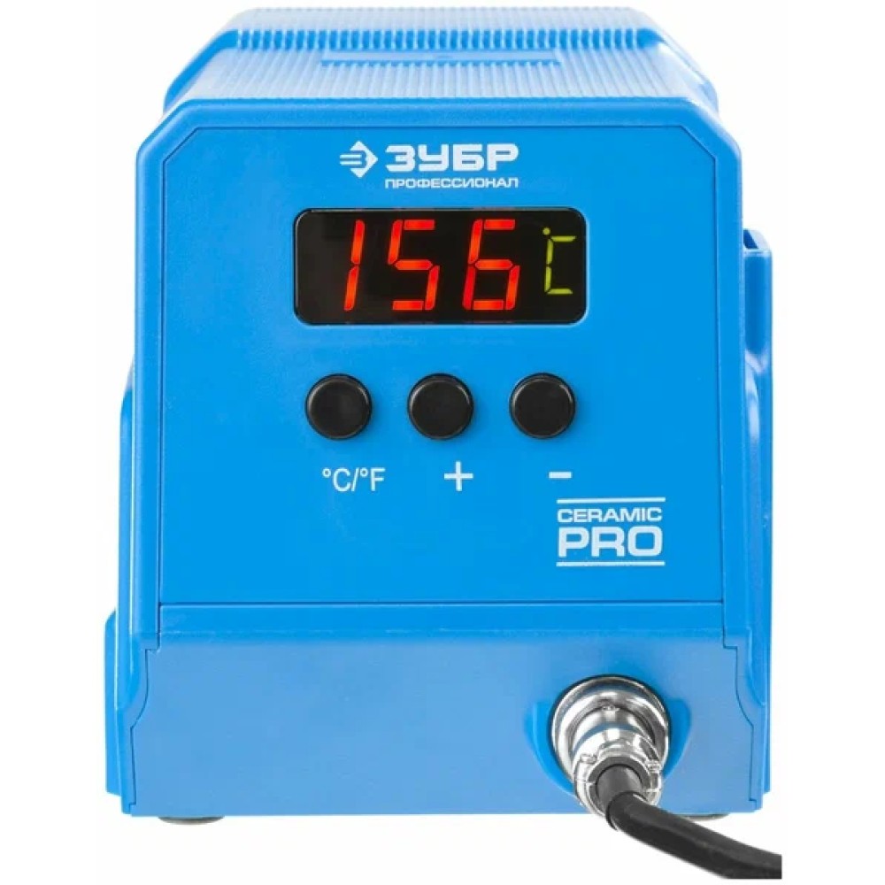 ПСН-60, 60 Вт, 50 - 480°C, керамический нагреватель, низкотемпературная паяльная станция цифровая, Профессионал (55336)