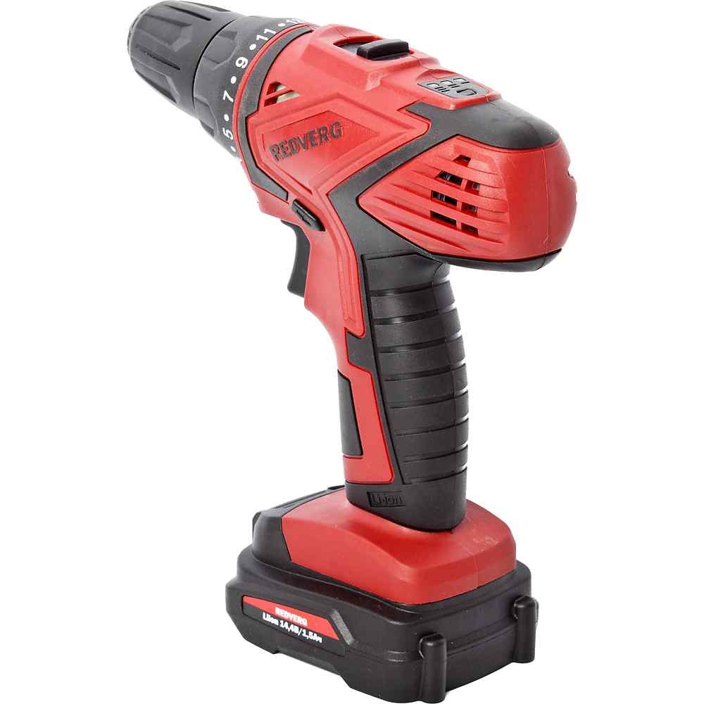 Аккумуляторная дрель-шуруповерт REDVERG RD-SD14L/2T