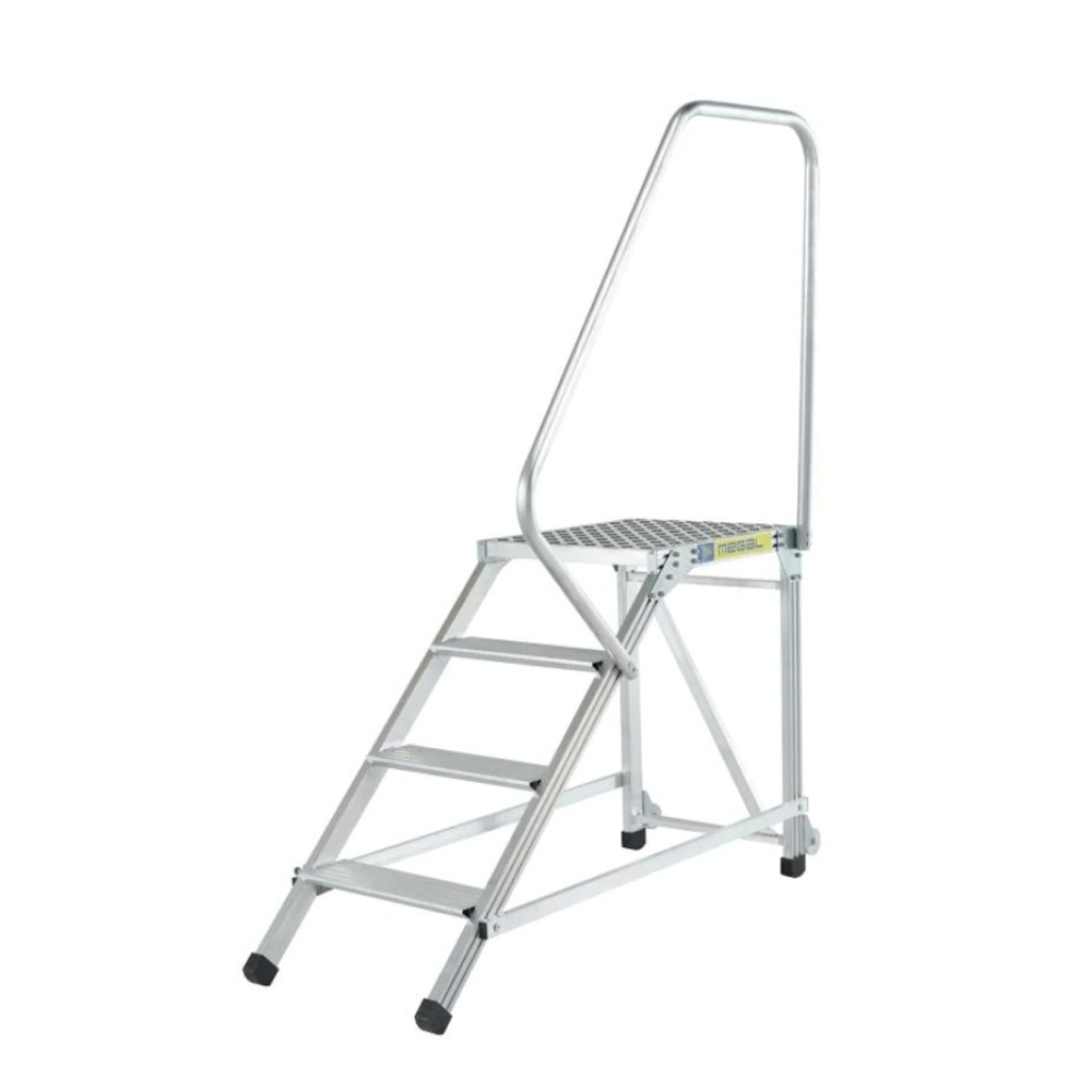 Лестница подмости MEGAL ЛП-1,0 с одним поручнем