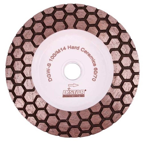 Диск алмазный по керамике и керамограниту Distar Hard Ceramics DGM-S 100мм, М14 (2005)