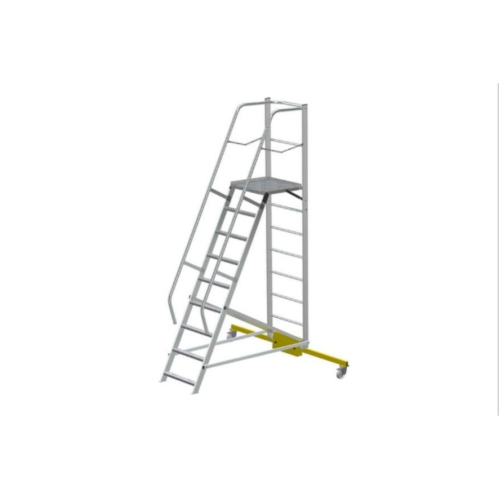 Лестница с платформой компактная MEGAL ЛСПК-3,30 (1,9)