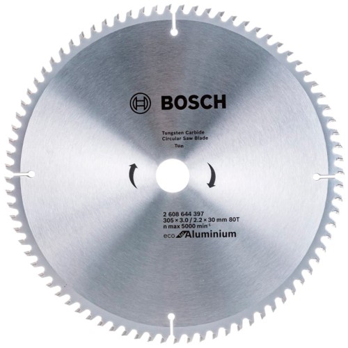 Диск пильный по алюминию Bosch ECO 305х30мм 80Т (397)