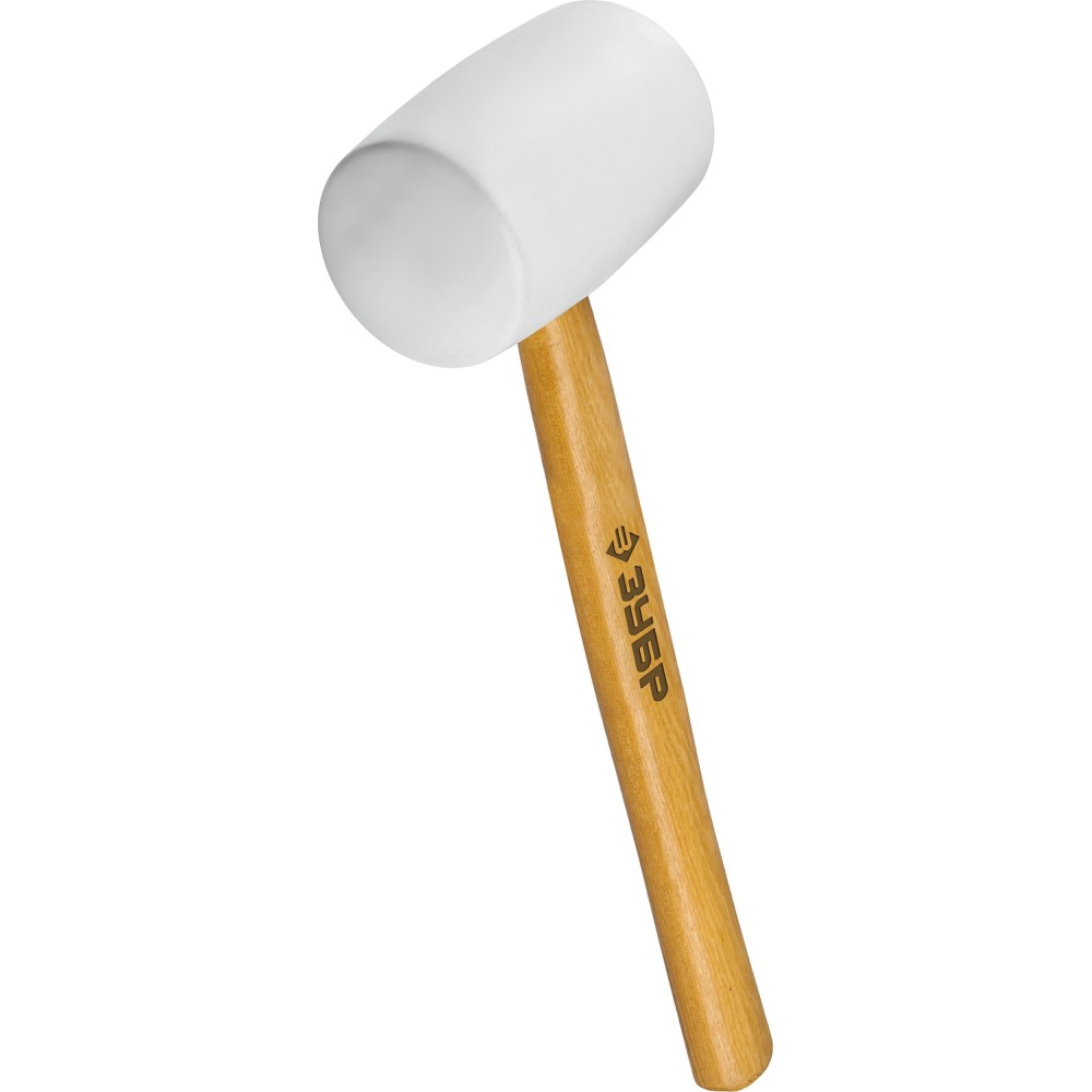 ЗУБР 450 г, белая, резиновая киянка (20511-450)