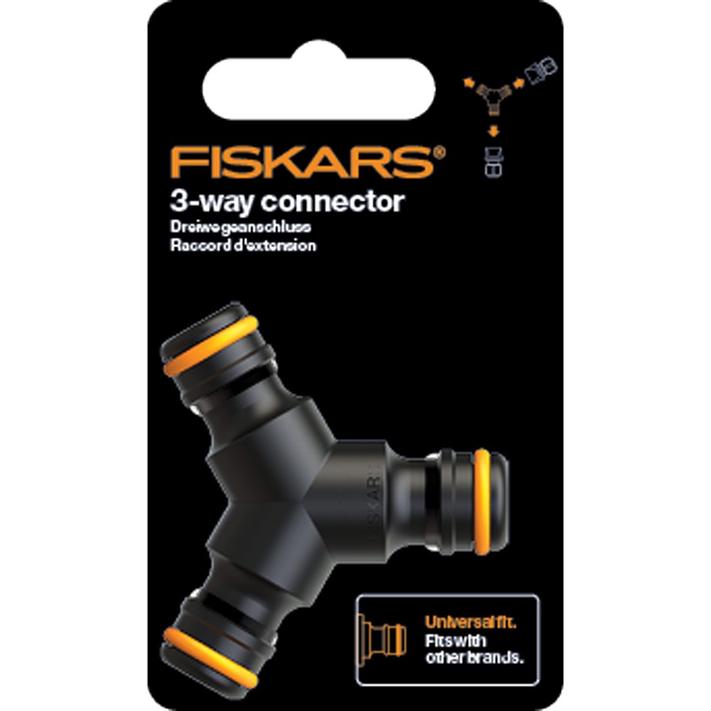 Тройник для шланга Fiskars