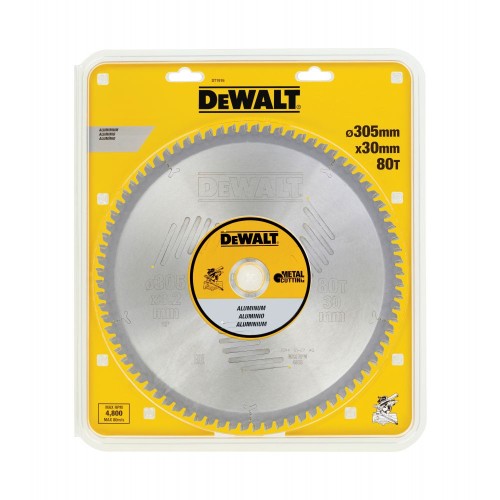 Диск пильный по металлу DeWalt METAL CUTTING DT1916 305х30мм 80T