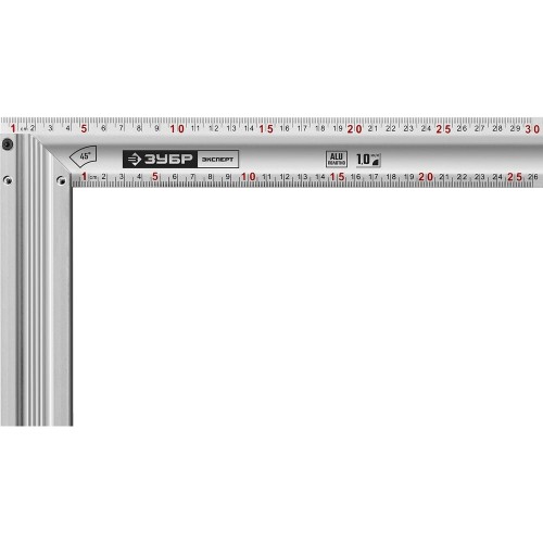 ЗУБР 300 мм, жесткий столярный угольник, Профессионал (34392-30)