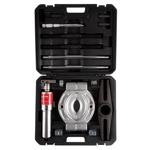 Съемник подшипников гидравлический, 12 т, 20-200 мм, сегментного типа, с совмещенным насосом МАСТАК