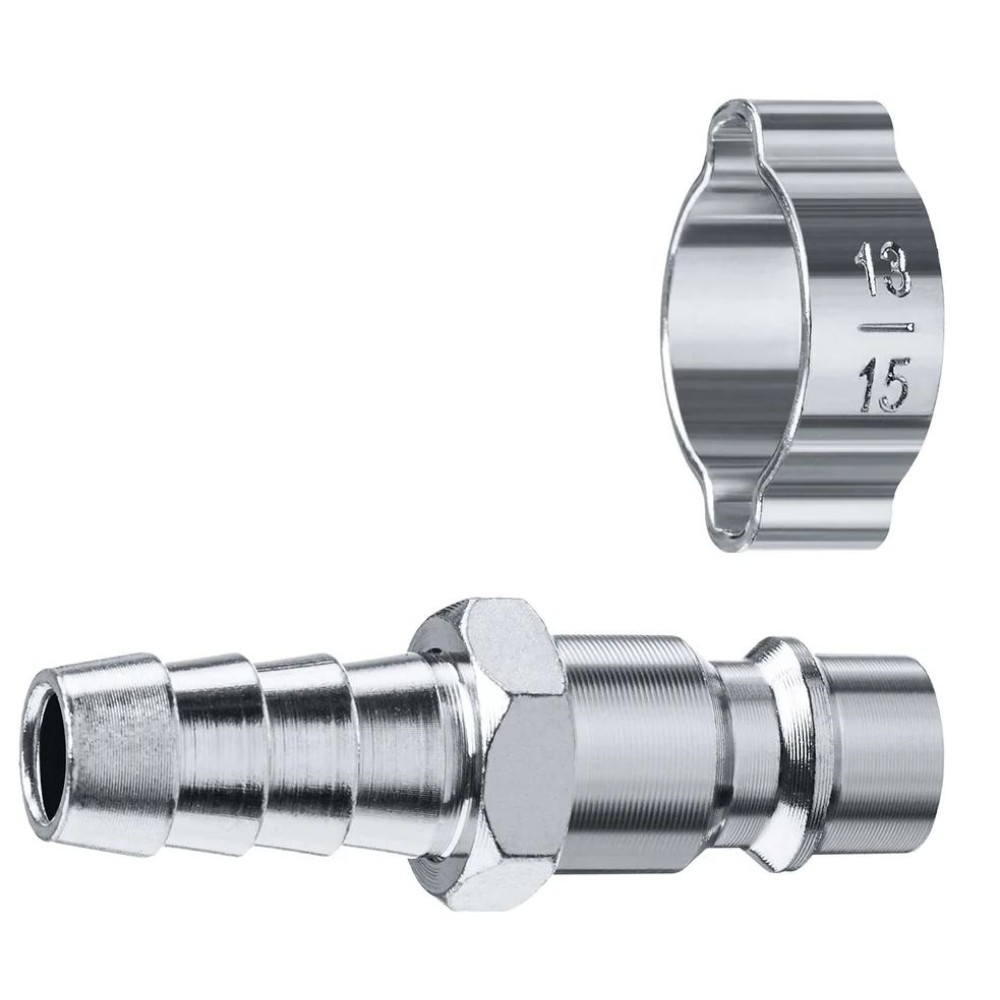 Переходник ЗУБР штуцер _елочка_, 10 мм - рапид штуцер с обжимным хомутом (64918-10)