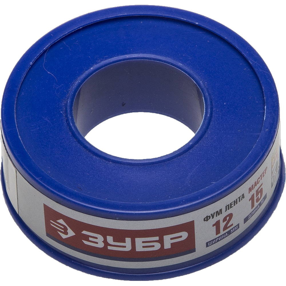 ЗУБР 0.1 мм х 12 мм х 15 м, 0.25 г/см3, ФУМ лента (12373-12-025)