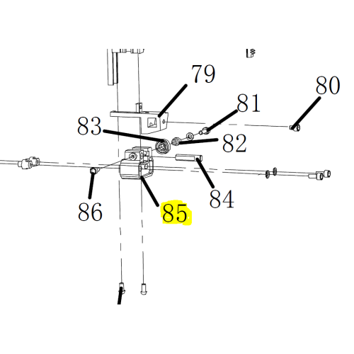 Каретка RD-BS245-85