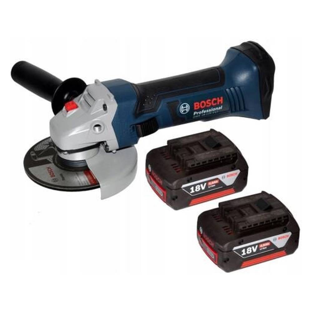 Машина шлифовальная угловая аккумуляторная Bosch GWS 18-125 V-LI ( 2x4Ah / L-Boxx )