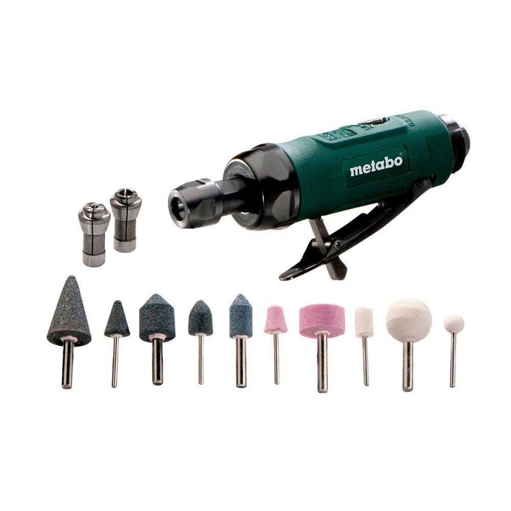 Шлифмашина пневматическая прямая Metabo DG 25 SET
