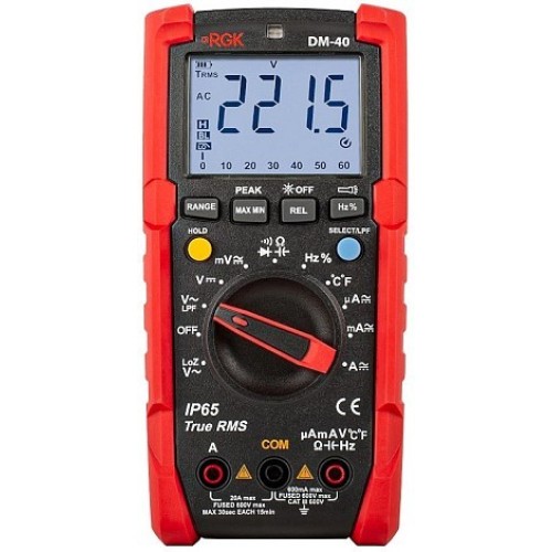 Цифровой мультиметр RGK DM-40