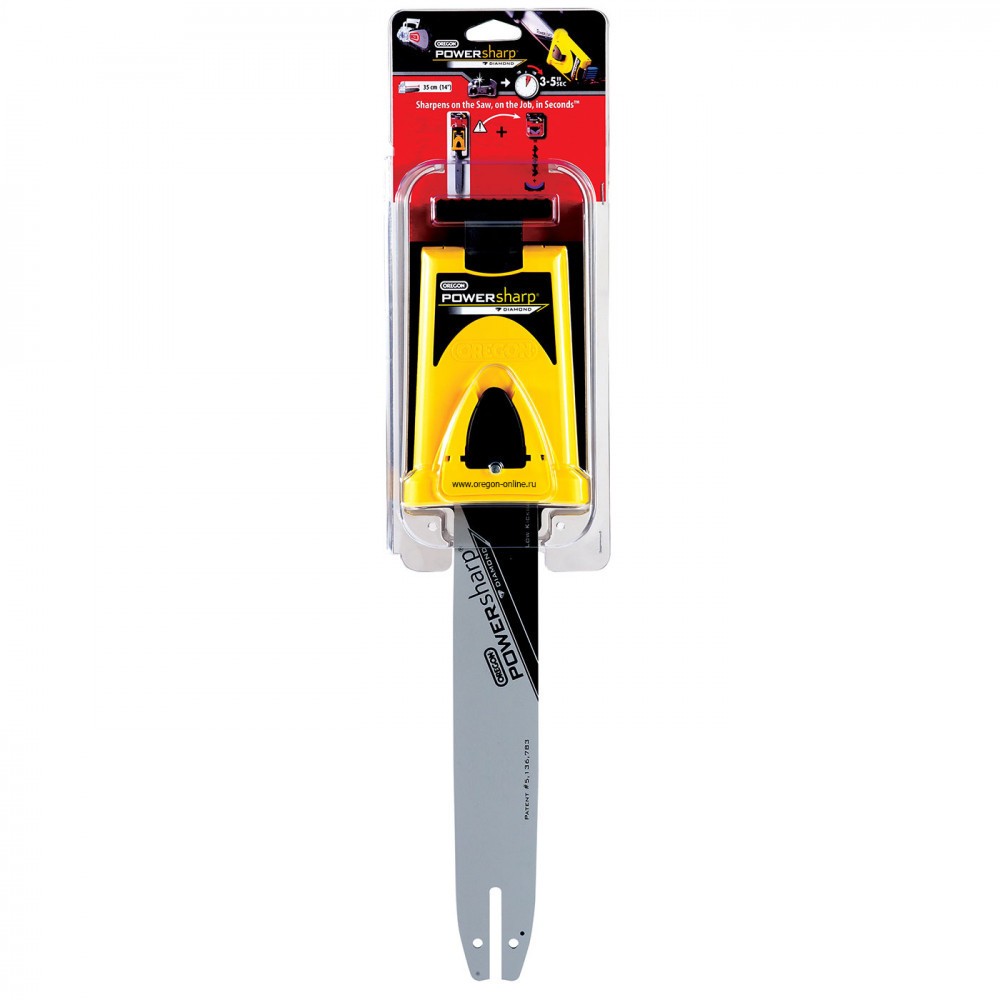 Шина Oregon 40см 3/8" 1,3мм 55зв + заточное устройство PowerSharp