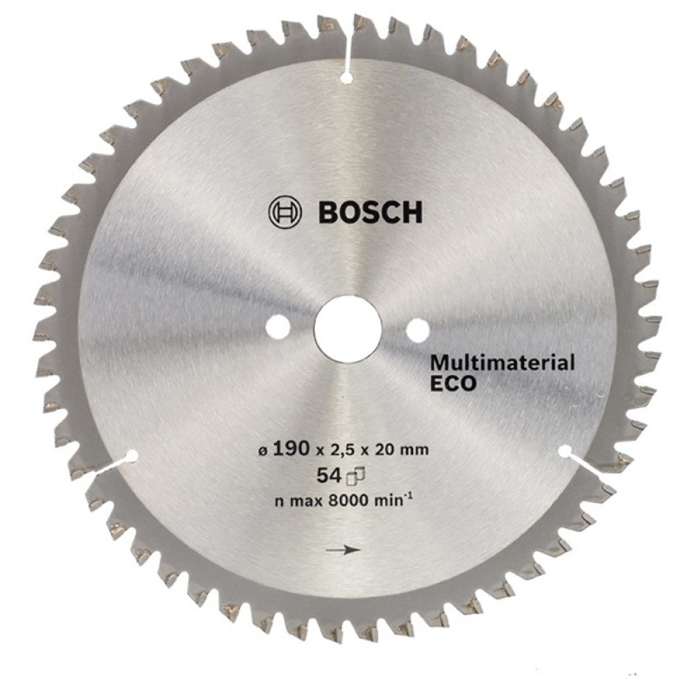 Диск пильный универсальный Bosch Multi ECO 190х20/16х 54T (801)