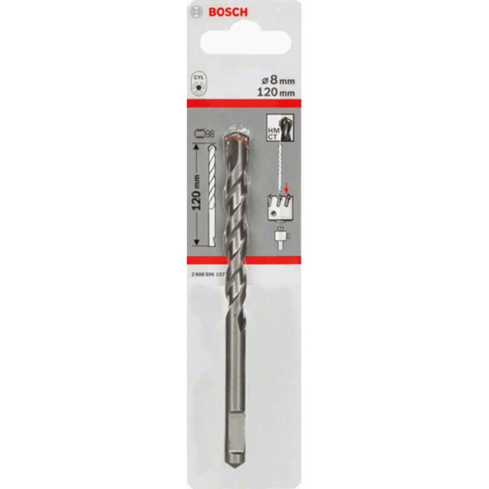 Сверло центрирующее Bosch шестигранное (157)