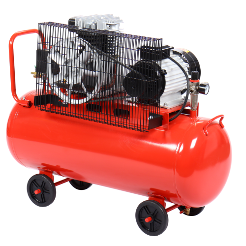 Компрессор поршневой ременной 380В 300л/мин. ресивер-100л одноступенчатый GTE