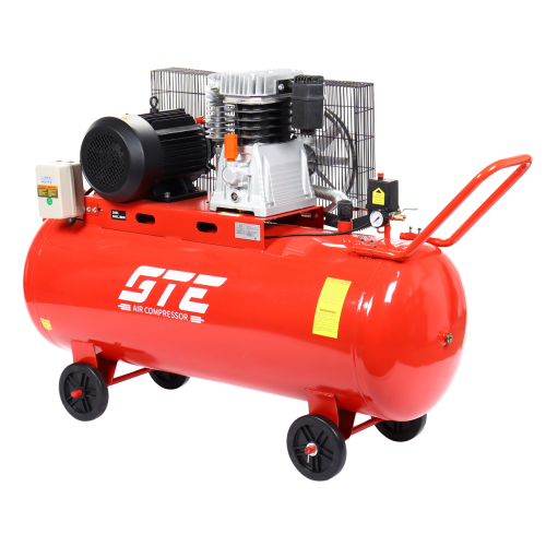 Компрессор поршневой ременной 380В 600л/мин. ресивер-300л одноступенчатый GTE