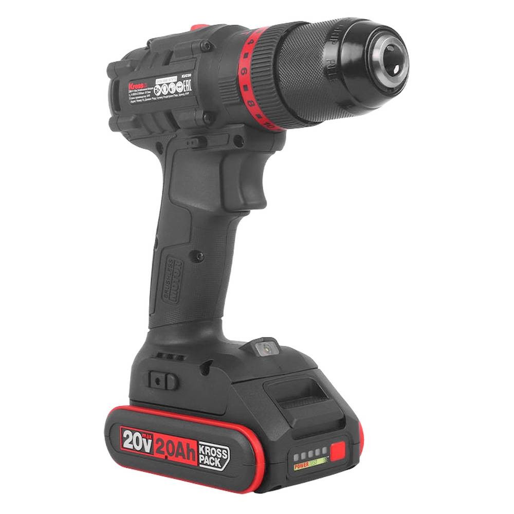 Аккумуляторная дрель-шуруповерт KRESS KUC30.1 ударная