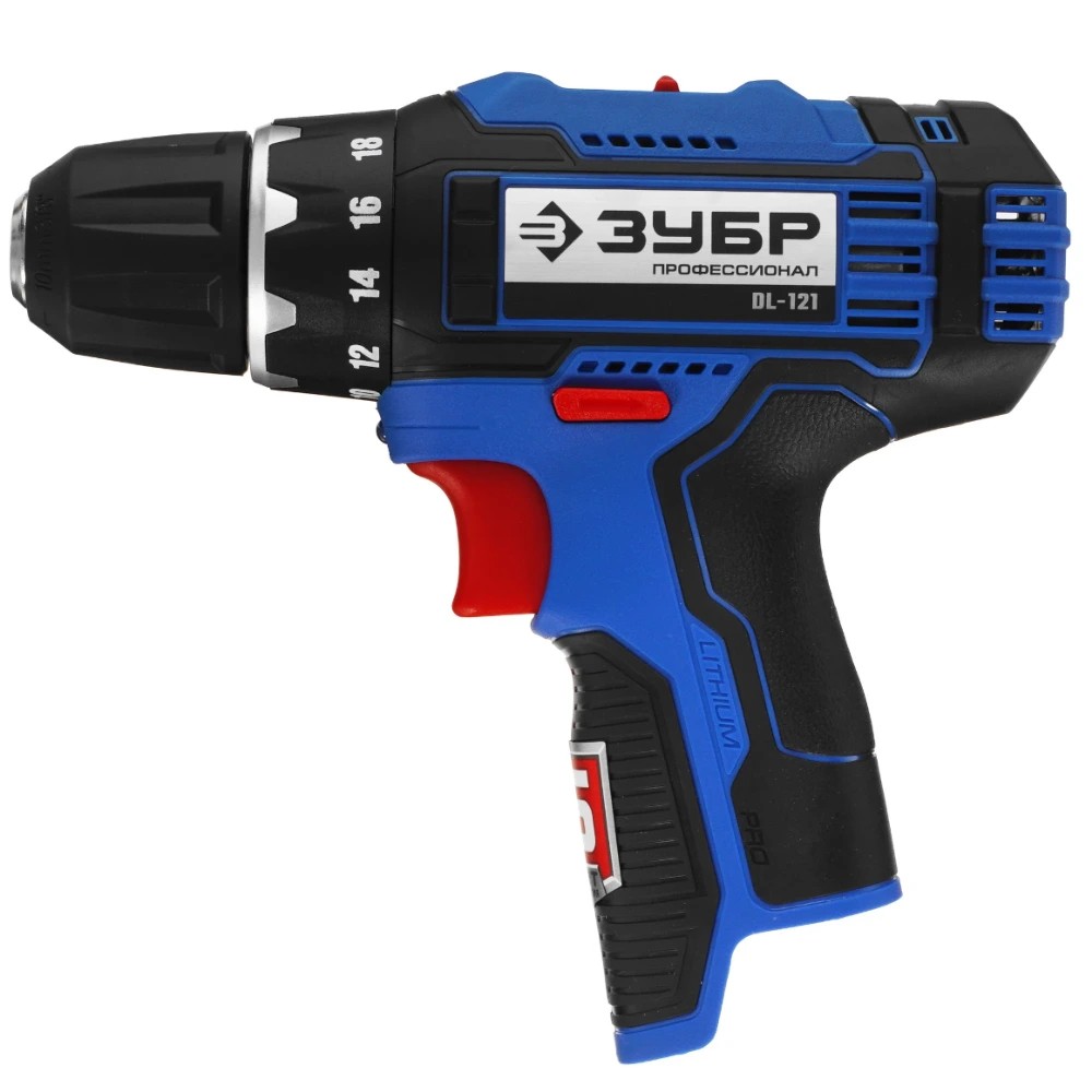 Аккумуляторная дрель-шуруповерт ЗУБР Профессионал DL-121 (без акк, без з/у)