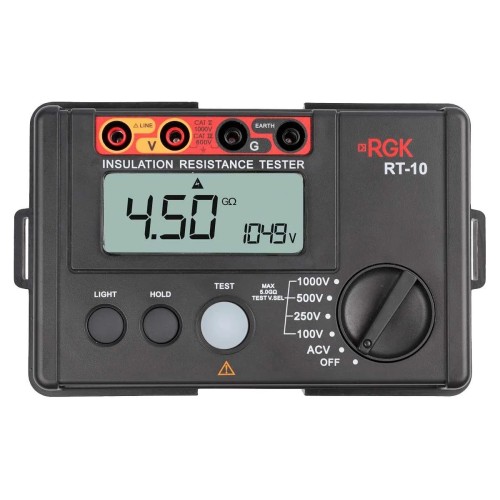 Мегаомметр RGK RT-10 с поверкой