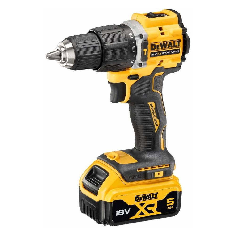 Аккумуляторная дрель-шуруповерт DeWalt DCD100YP2T ударная