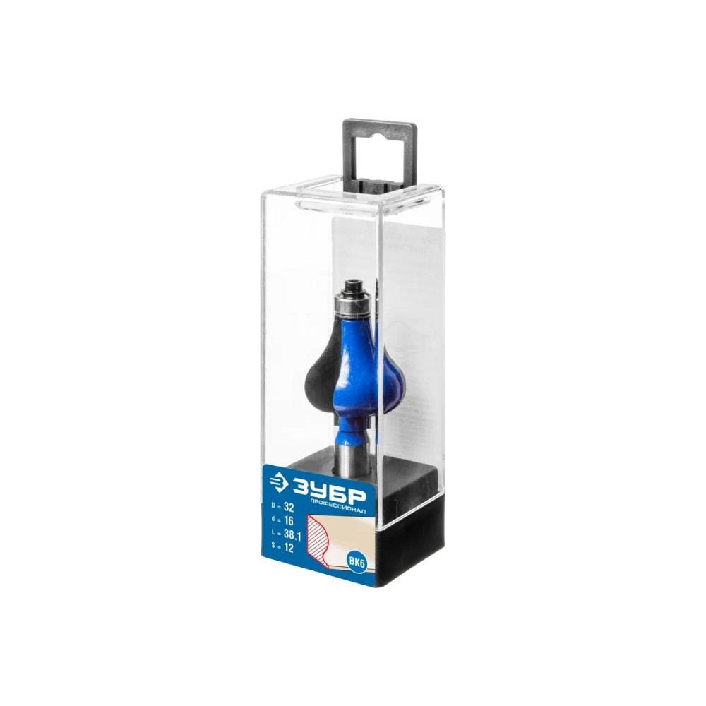 Фреза ЗУБР Профессионал кромочная фигурная №7 32х38мм хвостовик 12мм (28718-32)