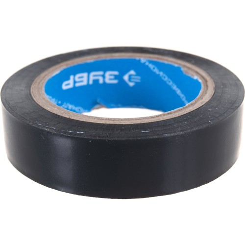 ЗУБР ЭЛЕКТРИК-10, 15 мм х 10 м, 6 000 В, черная, не поддерживает горение, изолента ПВХ, Профессионал (1233-2)