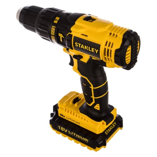 Аккумуляторная дрель-шуруповерт STANLEY SCH201D2K ударная