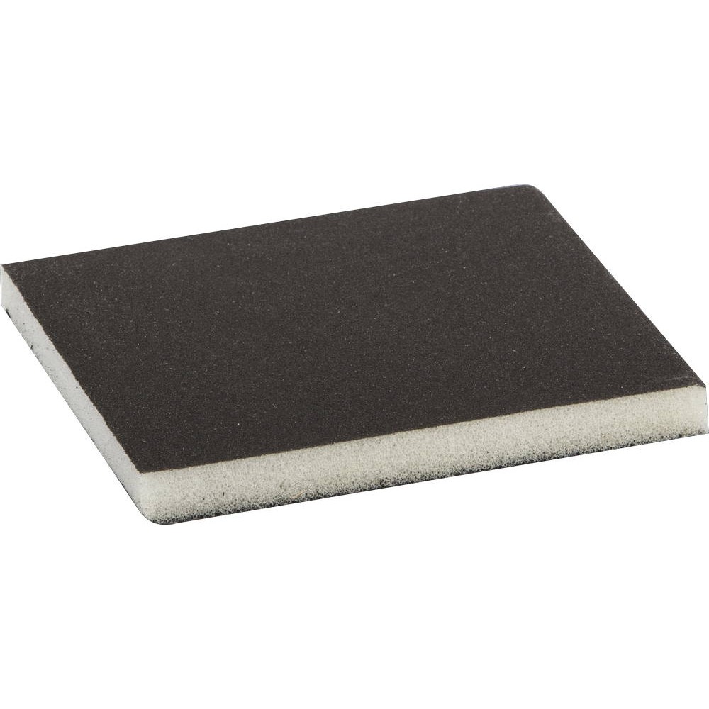 ЗУБР Р320, 123 х 98 х 12 мм, водостойкая, двухсторонняя шлифовальная губка (35614-320)