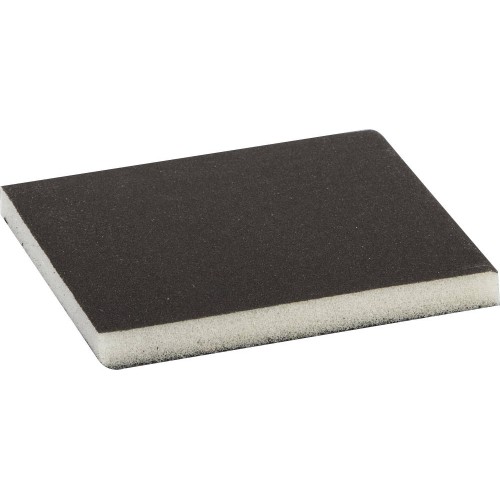 ЗУБР Р320, 123 х 98 х 12 мм, водостойкая, двухсторонняя шлифовальная губка (35614-320)