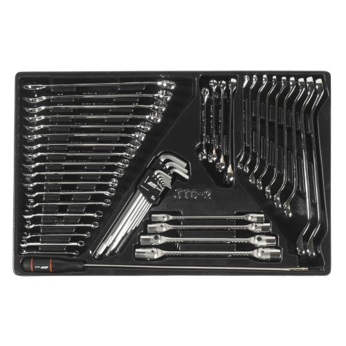 Набор инструментов для тележки инструментальной JTC-3931 (2-я секция) 45 предметов JTC