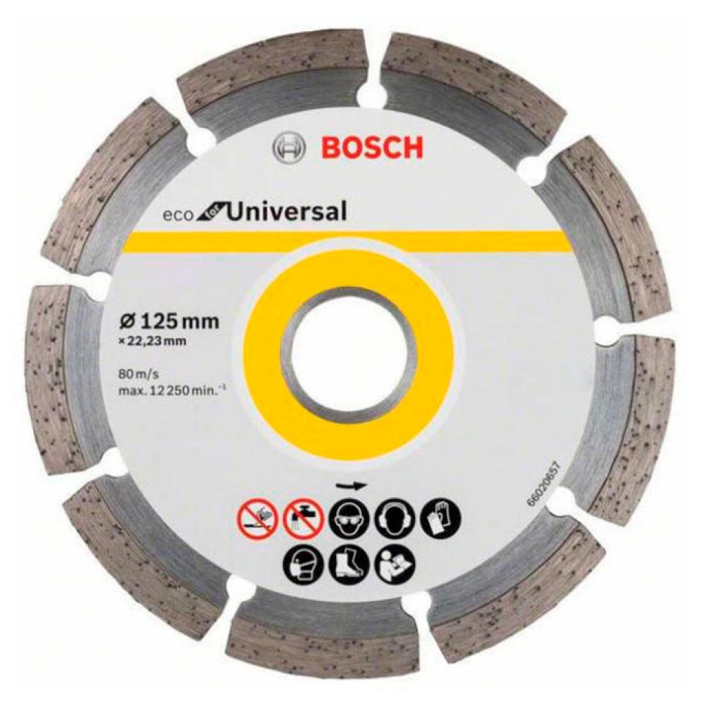 Диск алмазный универсальный Bosch Standard for Universal 125х22.2мм (192)