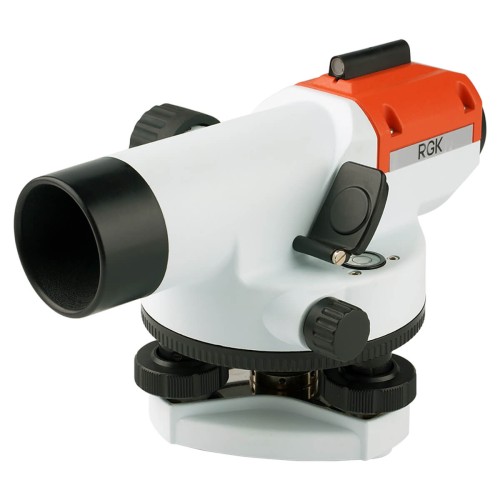 Комплект оптический нивелир RGK C-24 с поверкой + штатив S6-N + рейка AMO S4