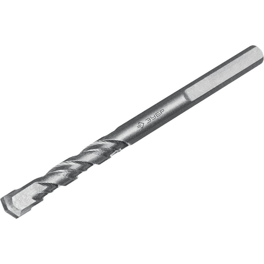 ЗУБР 5 x 85 мм, трехгранный хвостовик, сверло по бетону усиленное, Профессионал (2916-085-05)