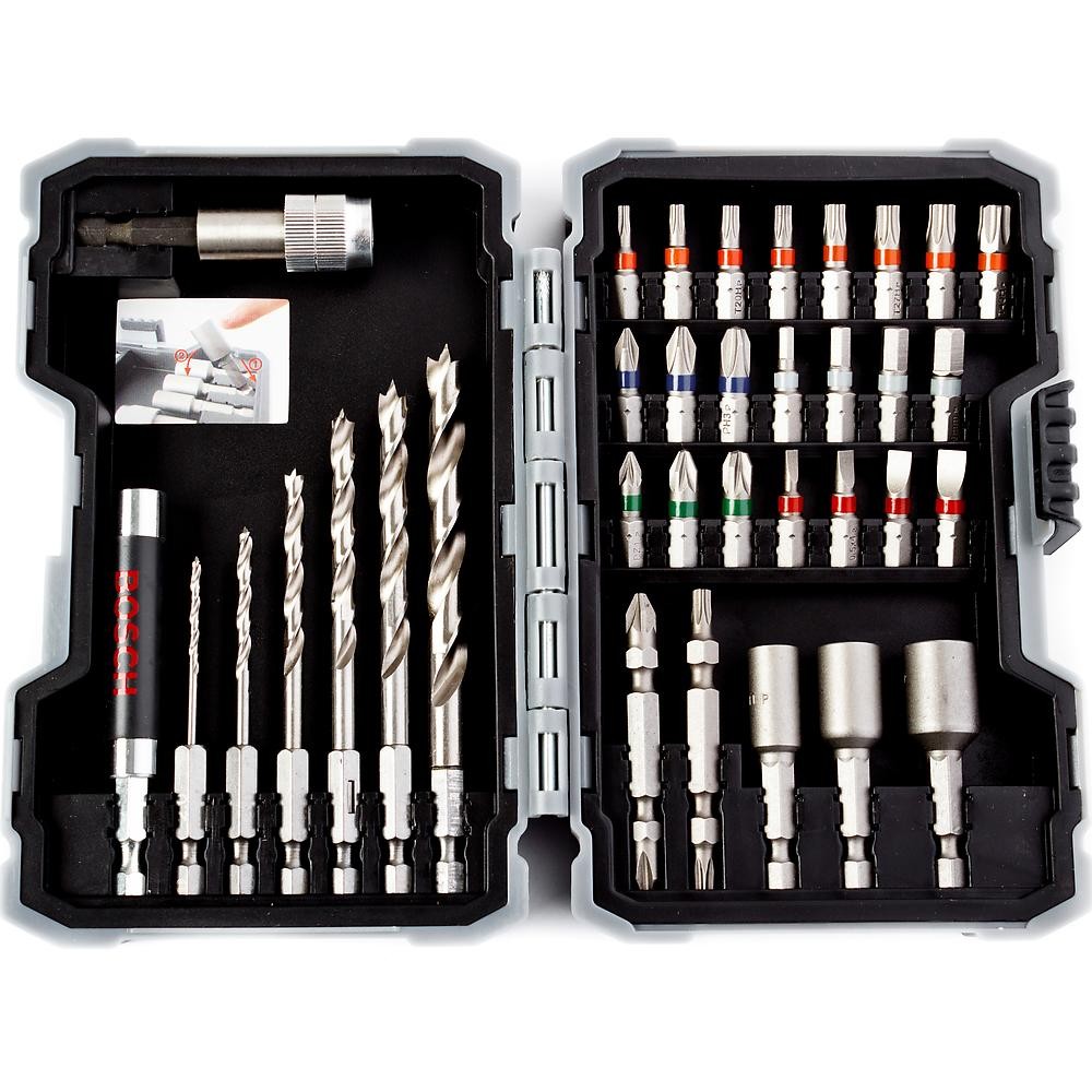Набор сверл и бит Bosch PRO-Mixed 35 предметов (327)
