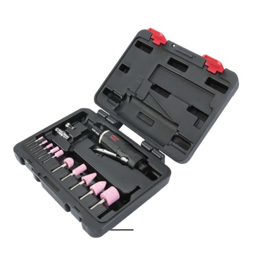 Пневматическая бормашина (шарошка) 3 - 6 мм, 25000 об/мин, с набором принадлежностей, 15 предметов M