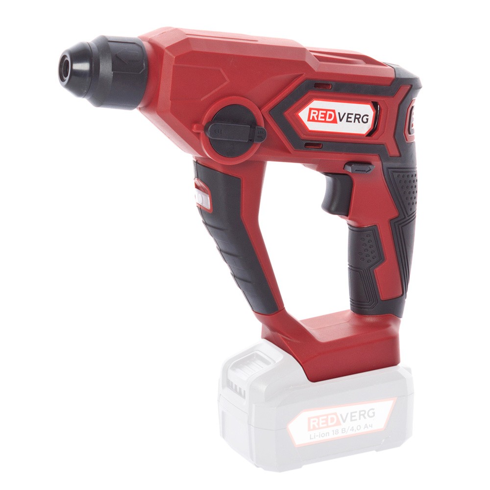 Аккумуляторный перфоратор REDVERG RD-RH18-12/U + ЗУ 4А + АКБ 5Ач