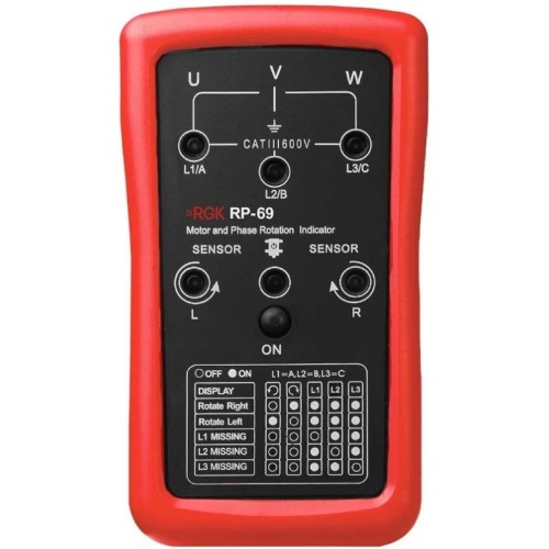 Индикатор чередования фаз RGK RP-69