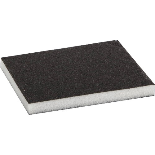 ЗУБР Р120, 123 х 98 х 12 мм, водостойкая, двухсторонняя шлифовальная губка (35614-120)