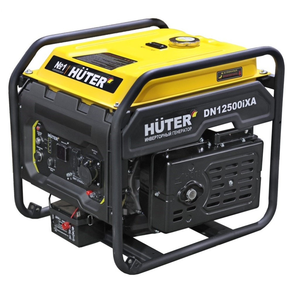 Инверторный генератор Huter DN12500iXA (электростартер)