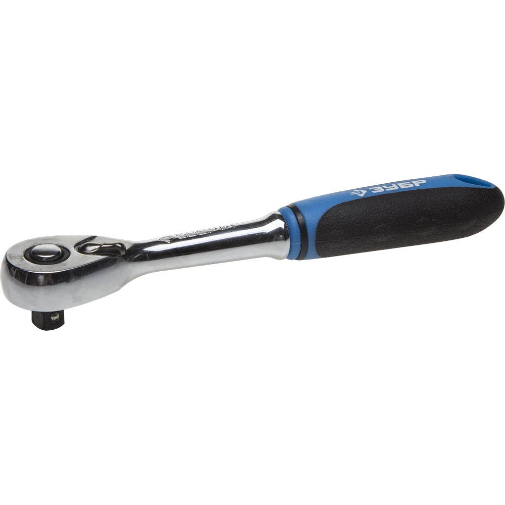 ЗУБР 3/8_, 48 зубцов, трещотка для торцовых головок, Профессионал (27731-3/8)