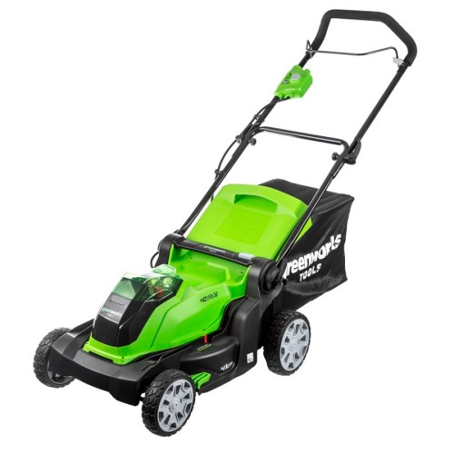 Аккумуляторная газонокосилка Greenworks G40LM40K3