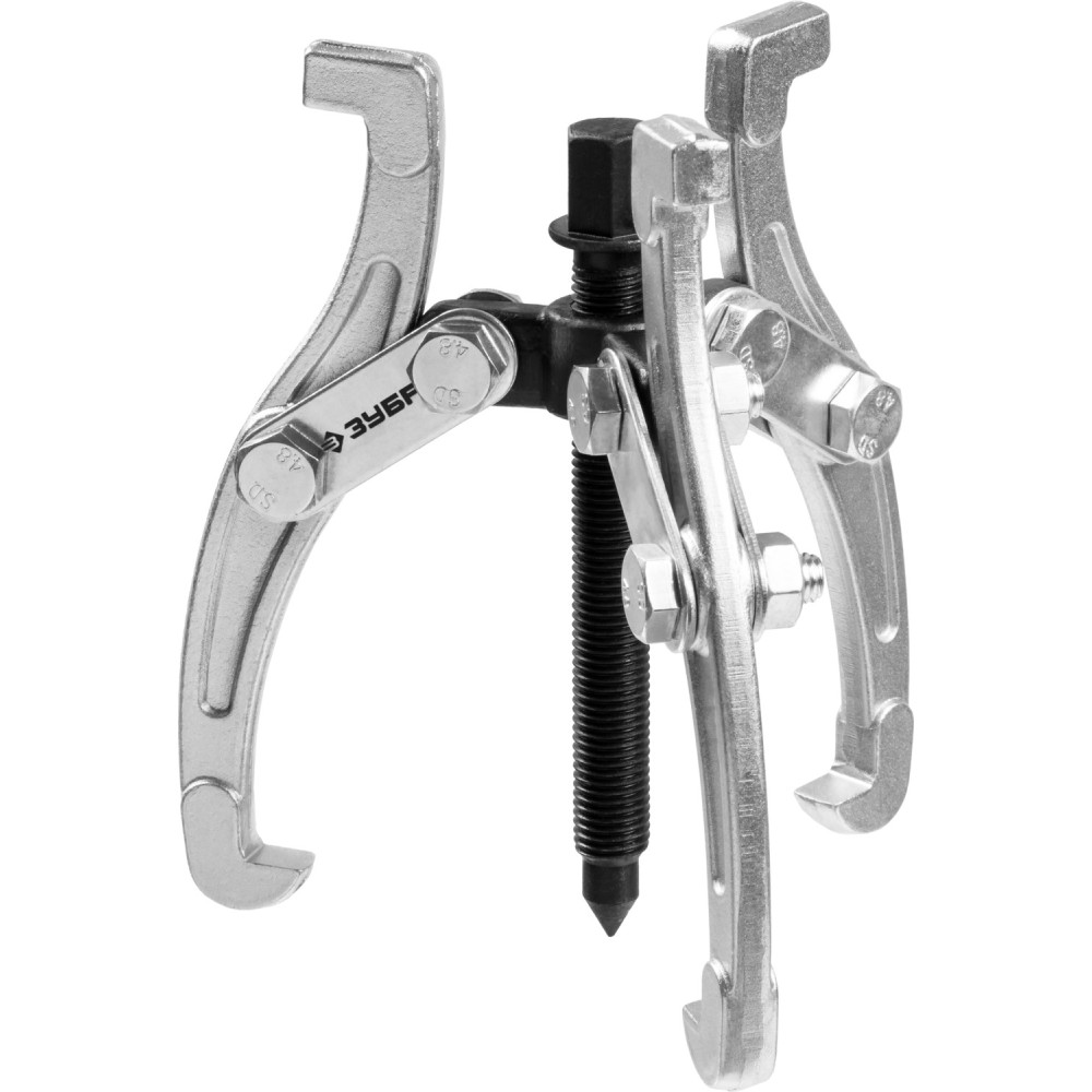 ЗУБР внешний d 25 - 160 мм, внутренний d 45 - 135 мм, шарнирный трехзахватный съемник, Профессионал (43318-110)