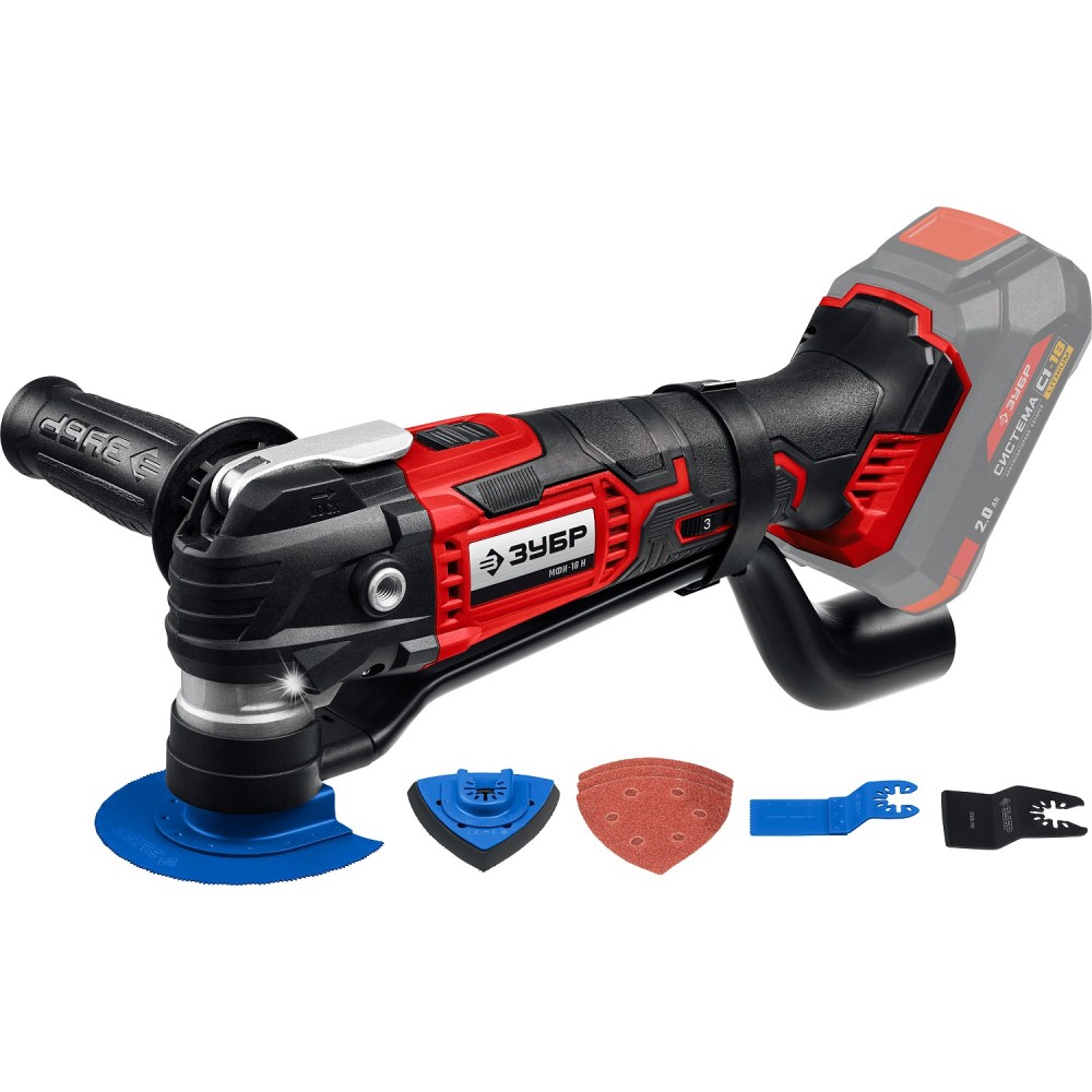 Аккумуляторный реноватор ЗУБР МФИ-18 Н