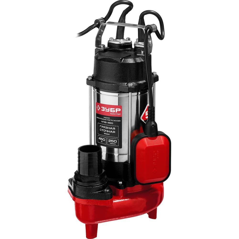 Насос дренажный ЗУБР НПФ-450
