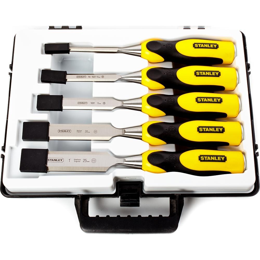 Набор стамесок STANLEY DynaGrip 6-25мм 5шт 2-16-888
