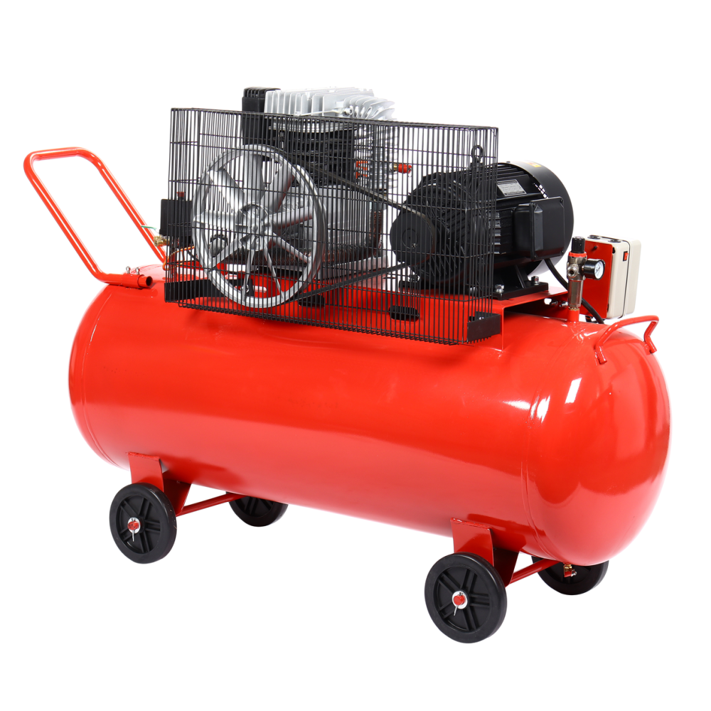 Компрессор поршневой ременной 380В 600л/мин. ресивер-300л одноступенчатый GTE